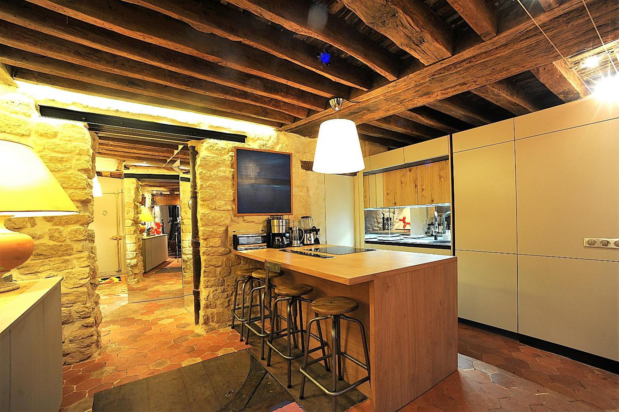 Beautiful Apartment In Historical Marais Paryż Zewnętrze zdjęcie